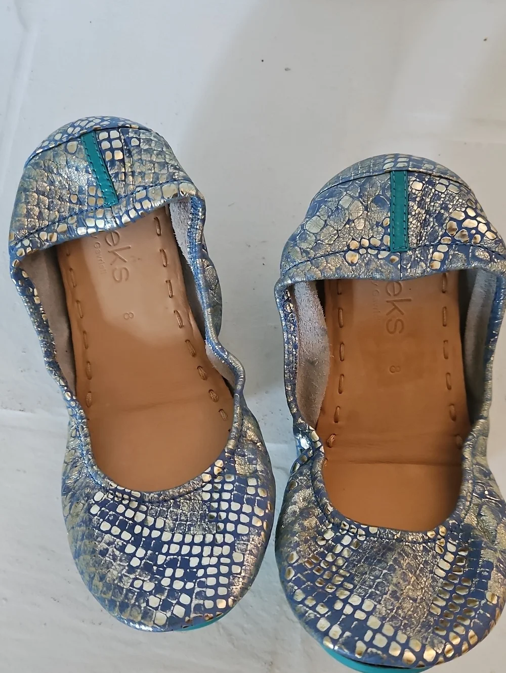 Tieks Paradise Blue